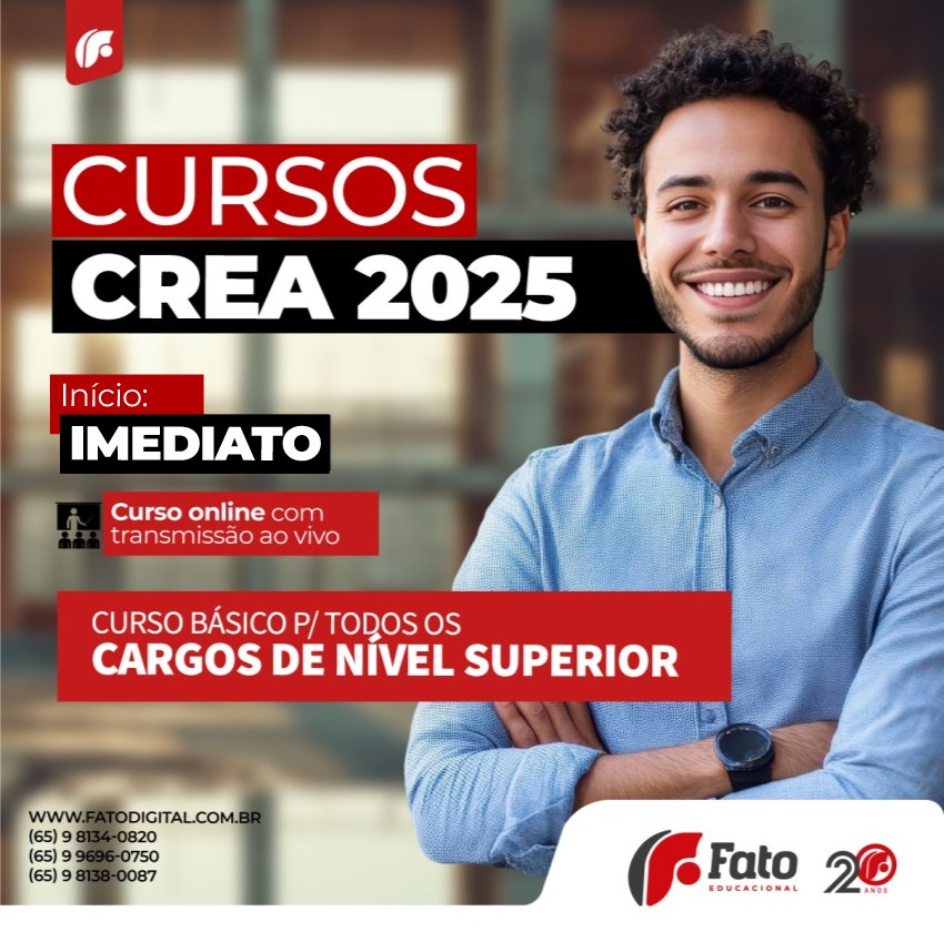 CURSO CREA 2025 - B�SICO N�VEL SUPERIOR - GRAVADO