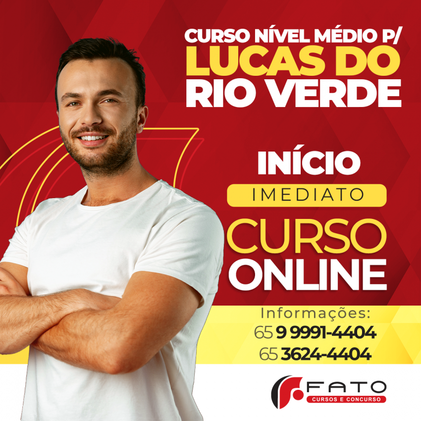 Curso para Lucas do Rio Verde - Bsico para Nvel Mdio