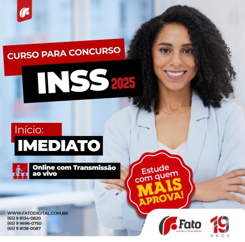INSS Pr� Edital 2025 - GRAVADO