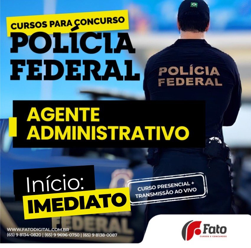 PF ADM 2025 � AGENTE ADMINISTRATIVO - GRAVADO