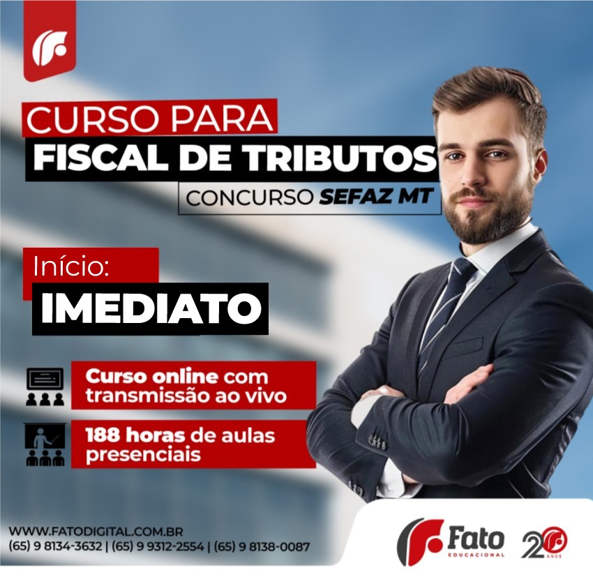 SEFAZ MT - FISCAL DE TRIBUTOS ESTADUAIS - FTE - GRAVADO