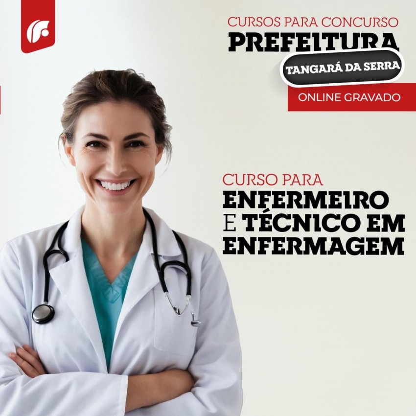 Prefeitura de Tangar da Serra 24 - Enfermeiro e Tcnico em Enfermagem