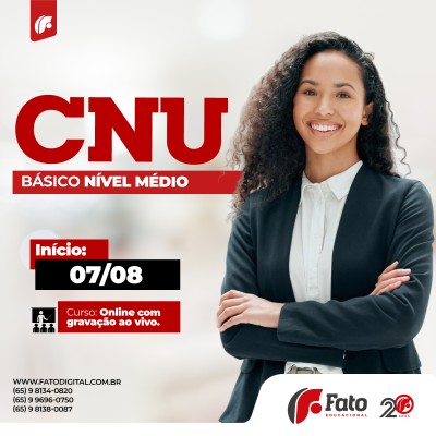 CNU 2025  Nvel Mdio (Blocos VIII a IX)