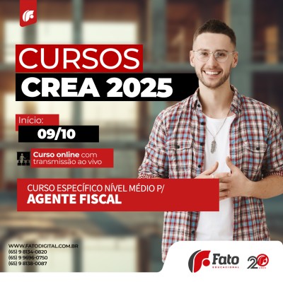 CREA 2025  AGENTE FISCAL