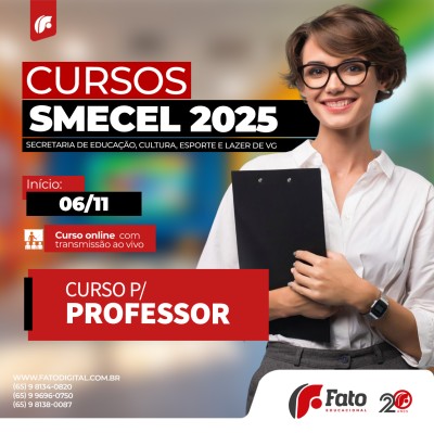 CURSO SMECEL 2025 - NVEL SUPERIOR