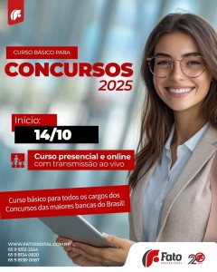 Curso Bsico p/ Concursos 2025