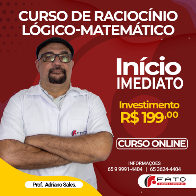 Curso de Raciocnio Lgico-Matemtico - Prof. Adriano Careca