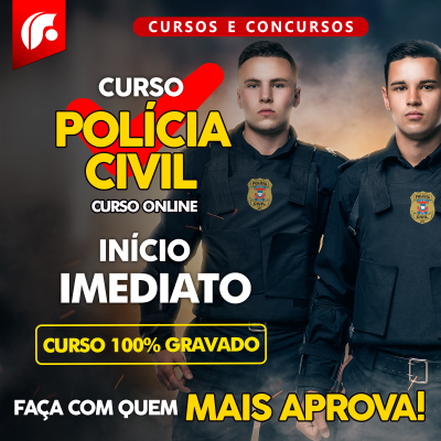 Curso para Polcia Cvil 2022 - ONLINE