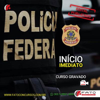 Curso para Polcia Federal 2021 - ONLINE