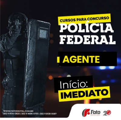 PF 2025 � AGENTE DE POL�CIA FEDERAL - GRAVADO