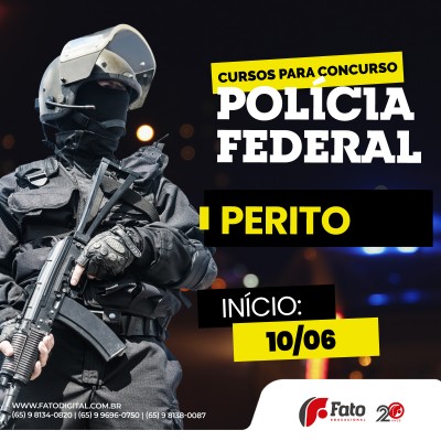 PF 2025  BSICO PERITO CRIMINAL DE POLCIA FEDERAL
