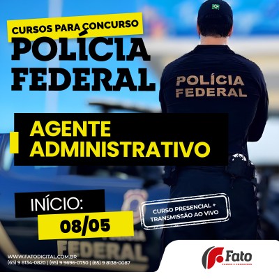 PF ADM 2025  AGENTE ADMINISTRATIVO