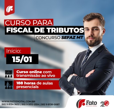 SEFAZ MT - FISCAL DE TRIBUTOS ESTADUAIS - FTE