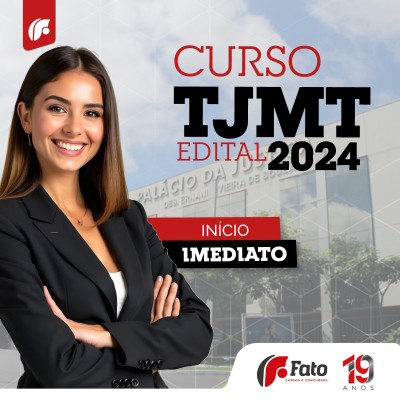 TJMT EDITAL 24 - Oficial de Justia e Analista Judicirio - ONLINE