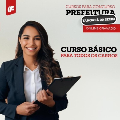 Prefeitura de Tangar da Serra 24 - Bsico para Todos os Cargos